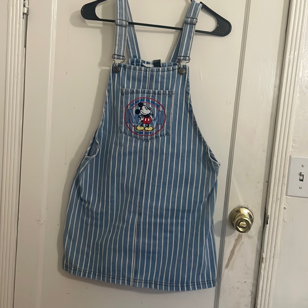 Mickey Mouse Overalls Woman size M Forever 21